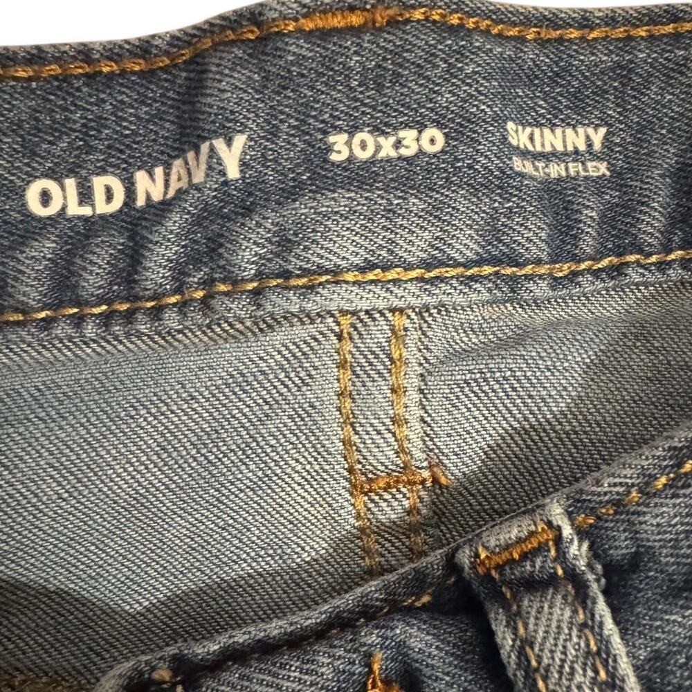 Old navy blue straight leg - Picture 2 of 3